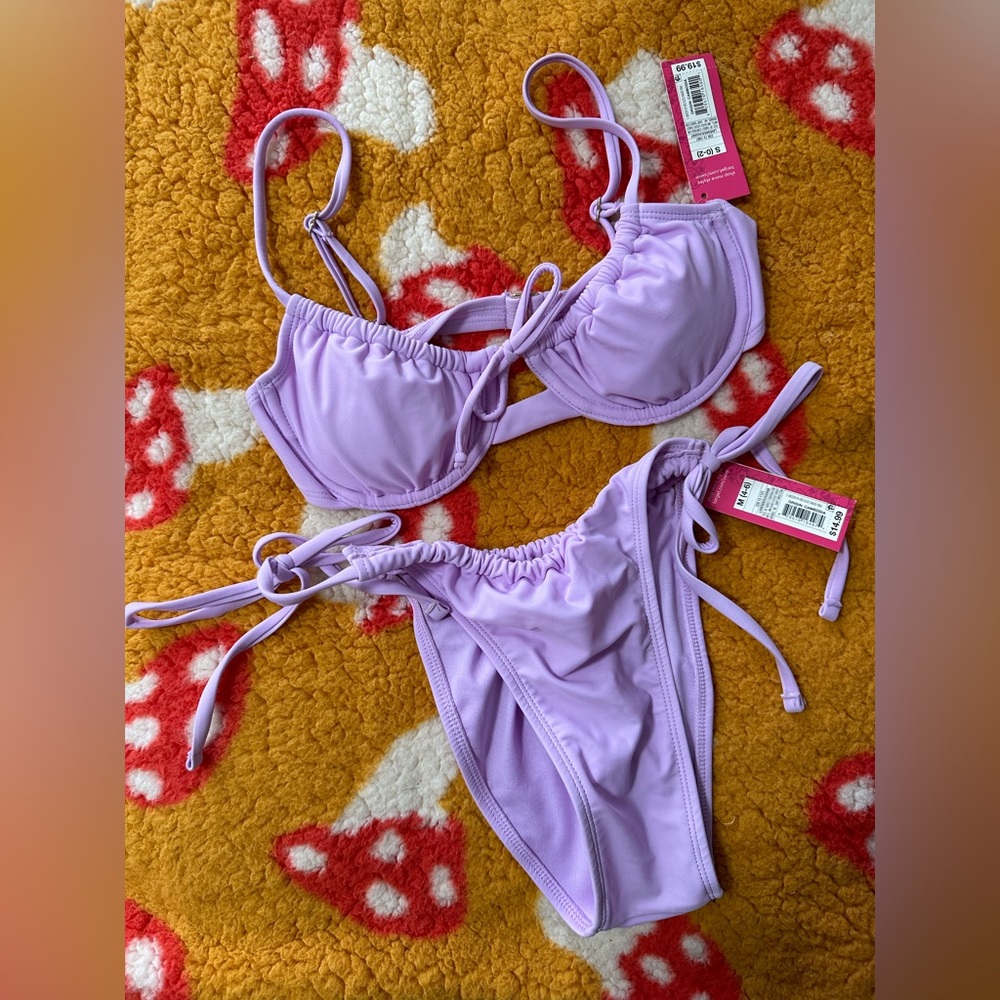 Brand New Lavender String Bikini 2 Piece • size medium